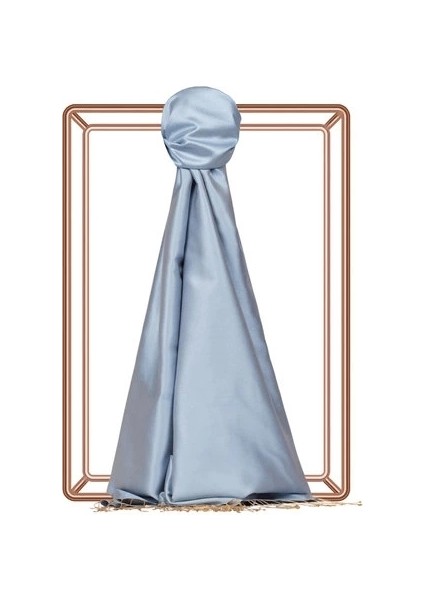 ipekevi Çift Taraflı Şal 00927 Bebe Mavisi