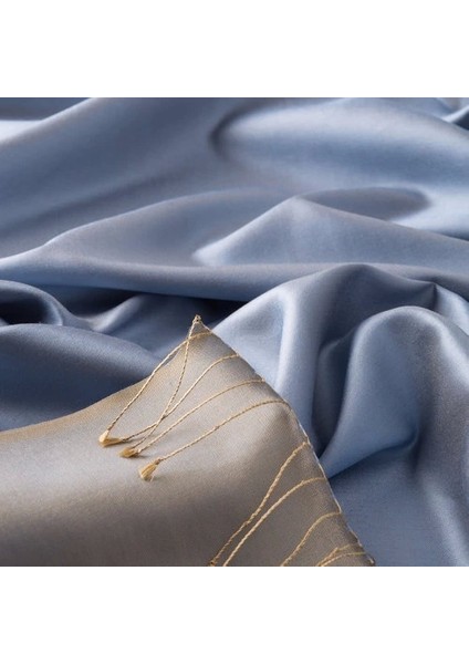 ipekevi Çift Taraflı Şal 00927 Bebe Mavisi fiyatları