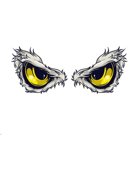 Hawkeye Eyes Far, Kaput, Tampon, Araba, Motorsiklet, Kask, Laptop, Cam 2 Adet