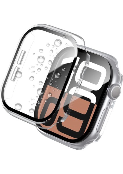 Apple Watch Seri 9-8-7 45MM Uyumlu Ekran ve Kasa Koruyucu Şeffaf fiyatları