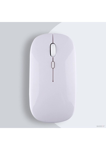 Macbook Şarj Edilebilir Sessiz Mouse Bluetooth + 2.4Hz Wifi Kablosuz Mouse Fare fiyatları