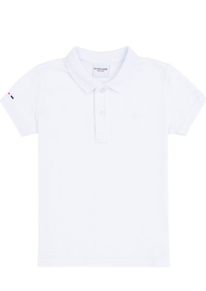 Erkek Çocuk Beyaz Tişört Basic 50292129-VR013