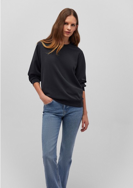 Siyah Tencel Tm Modal SWEATSHIRT1S10181-900