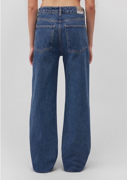 Victoria All Blue Vintage Indigo Mavisi Jean PANTOLON101072-88186 indirimleri