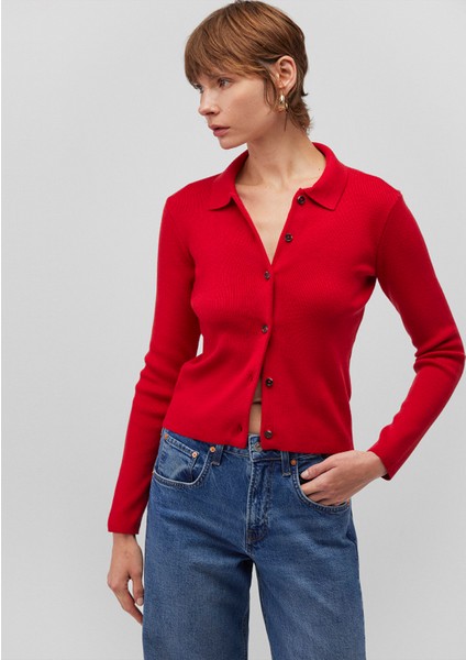 Düğmeli Kırmızı HIRKA1710586-82054 modelleri
