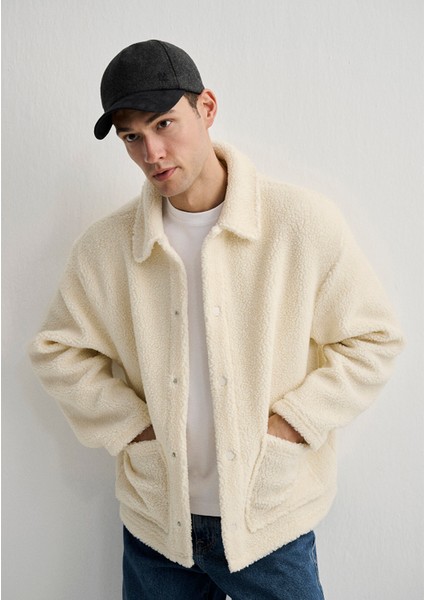 Ekru Sherpa SWEATSHIRT0S10257-70057