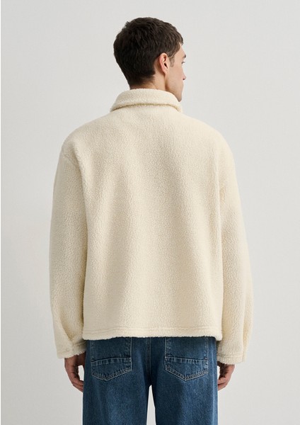 Ekru Sherpa SWEATSHIRT0S10257-70057