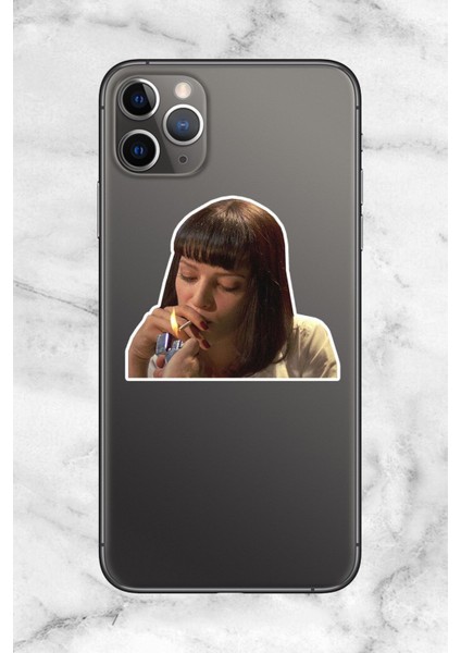 Aesthetic Temalı Seri 1 Sticker Telefon Laptop Notebook Tablet Defter Matara Stiker Etiket modelleri