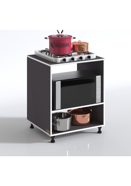 Kenzlife ocak dolabı nermin gri 85*70*60 XLARGE hazır mutfak klasik setüstü ocak için sabit tabla fiyatları