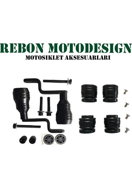 Yamaha R25 2019-2024 Koruma Takozu Full Set