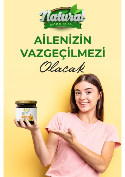 Ballı Zencefilli Bitkisel Karışım Macun 240 gr