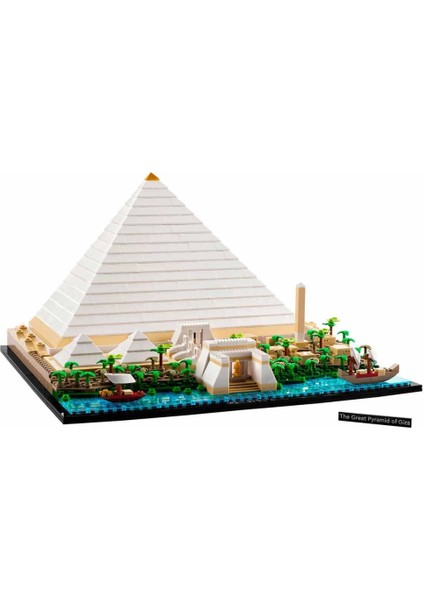 Nessiworld LEGO Architecture Mimari Simgeler Koleksiyonu: Keops Piramidi 21058