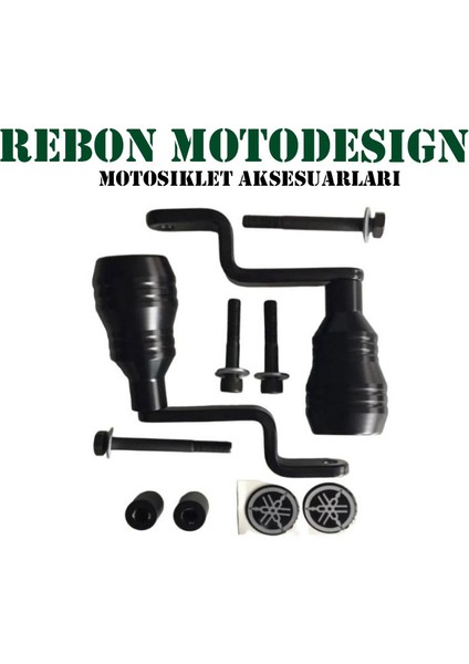 Yamaha R25 Aks Koruma Takozu Set