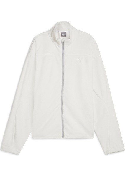 Winter Tech Fleece Kadın Beyaz Dik Yaka Ceket fırsatları