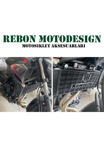 Kawasaki Ninja Z650 Radyatör Koruma 2024 Uyumlu