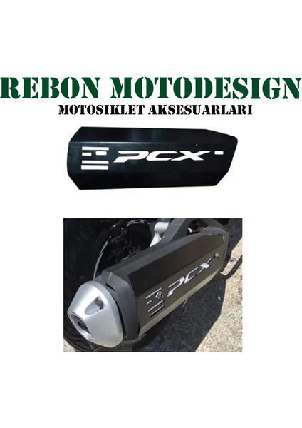 Honda Pcx 125/150 Egzoz Koruma Demiri 2021/2024 Uyumlu