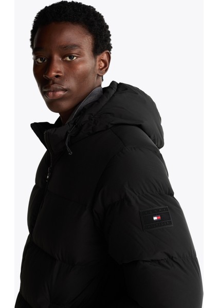 Tommy Hılfıger Down Hooded Puffer Jacket Mont