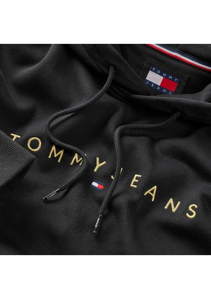 Tommy Hılfıger Tjm Reg Lınear Gold Hood Ext T-Shirt