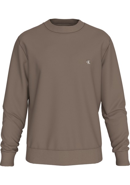 Calvın Kleın Ck Embro Badge Crew Neck Sweatshirt