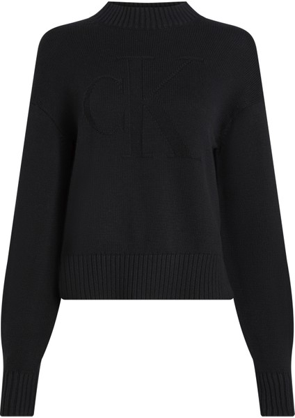 Calvın Kleın Ck Intarsıa Loose Sweater Kazak
