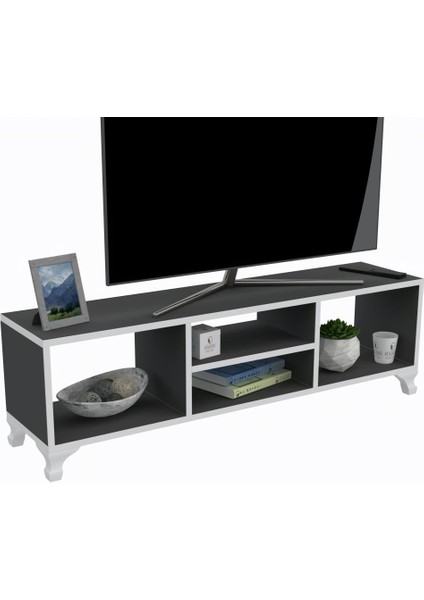 Kenzlife televizyon sehpası tokyo gri 038*150*30 tv ünitesi