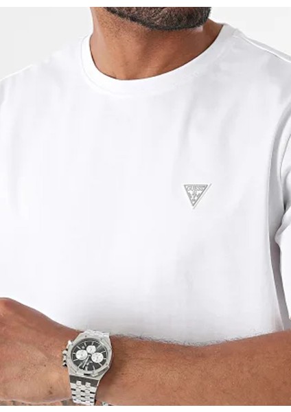 Beyaz Erkek T-Shirt Ss Cn Patch Tee Organıc Heavy modelleri