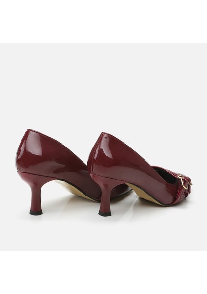 01AYH295050A780 BORDO Kadın Stiletto