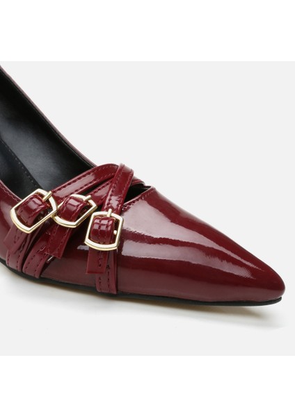 01AYH295050A780 BORDO Kadın Stiletto