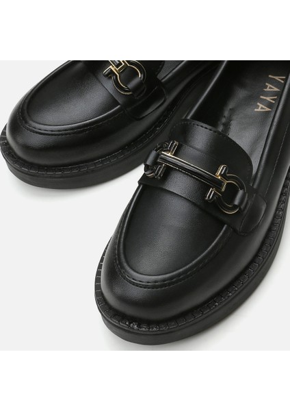 Yaya By Hotiç Yaya 01AYY294840A100 SIYAH Yaya Kadın Loafer