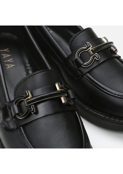 Yaya By Hotiç Yaya 01AYY294840A100 SIYAH Yaya Kadın Loafer