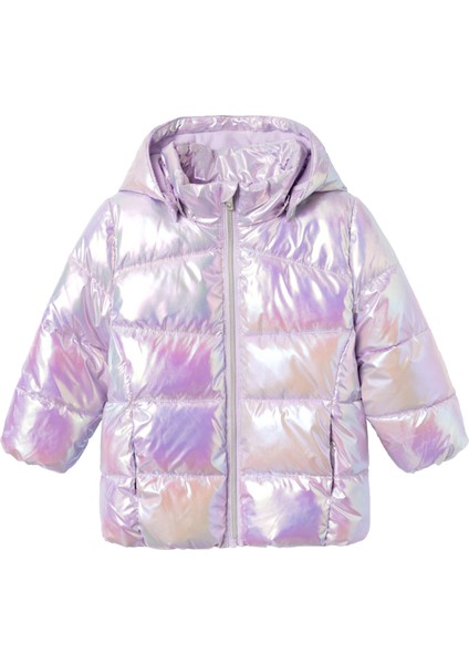 NI13231154 Name It Nmfmolına Jacket Shıny &amp;ccedil;ocuk Mont Pembe