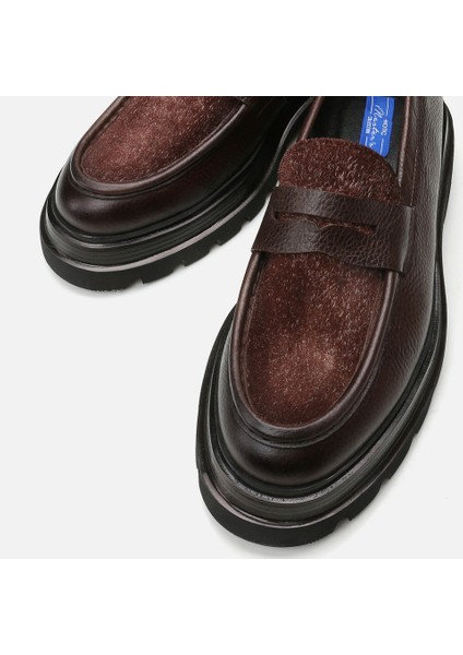 Masters 02AYH292200A480 Deri Kahve Erkek Loafer