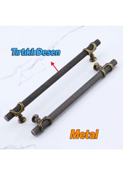 Arsin Eskitme Antik Sarı Metal Kulp 224 mm - 22.4 cm Mobilya Mutfak Dolabı Dolap Kulpları Kulbu fırsatları