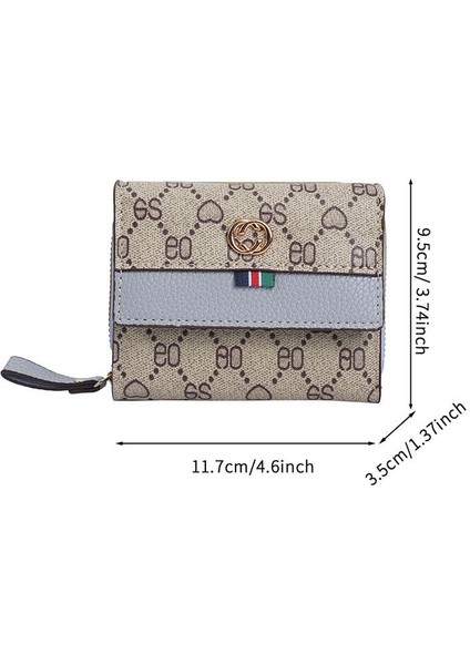 Kısa Baskılı Çoklu Kartlıklı Cüzdan (Yurt Dışından) fiyatları