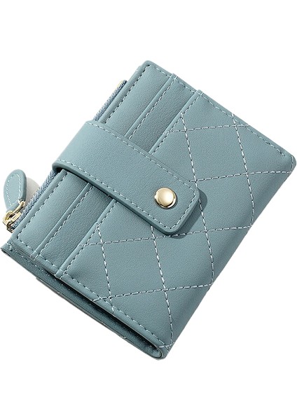 Fermuar Para Korece Öğrenci Para Klip Kısa Kadın Cüzdan (Yurt Dışından)