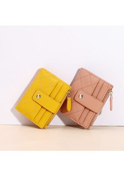 Fermuar Para Korece Öğrenci Para Klip Kısa Kadın Cüzdan (Yurt Dışından) fiyatları