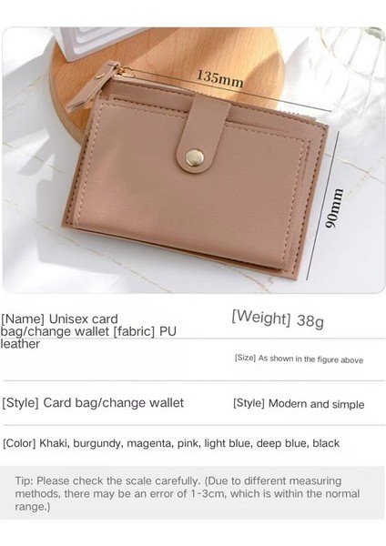 Kadın Kısa Kadın Yaz Ince Sevimli ve Basit Öğrenci Para Kadın Niş Tasarım Cüzdan (Yurt Dışından) fiyatları