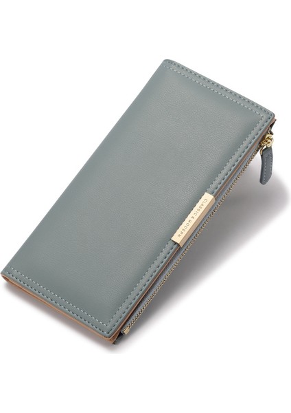 Kadın Koreli Versiyonu Uzun Çoklu Kart Pozisyonu Fermuarlı Kadın Cüzdan (Yurt Dışından)