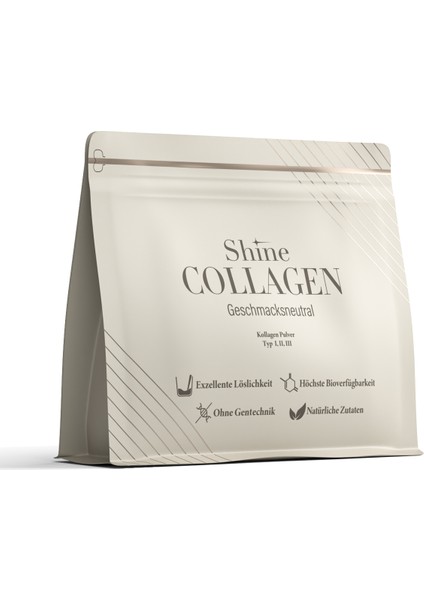 Doğal Tip 1/2/3 Hidrolize Toz Collagen Diyet Takviyesi 500GR (50 Günlük Kolajen)