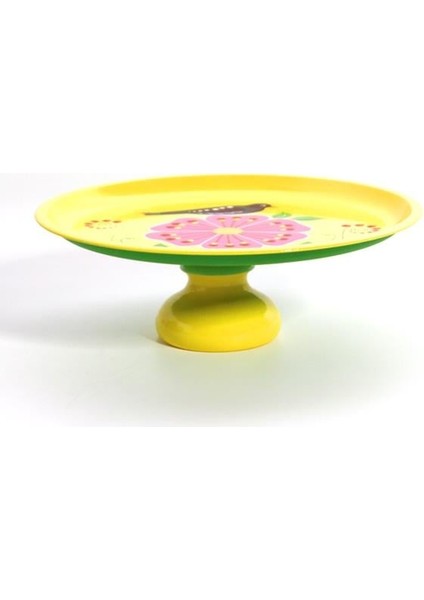 Sarı Ayaklı Sunum Tabağı