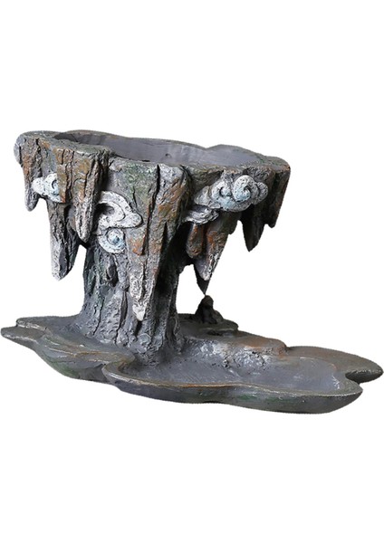 Reçine Kaya Bonsai I Çiçek Isı Balkon Dekorasyonu 9.2x5.2x5.4 Inç Gri (Yurt Dışından) fırsatları