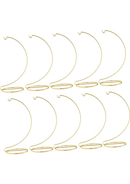 10 Metal Askılı Süsü, 9x4.3 Inç, Altın Için Çok Işlevli Aksesuarlar (Yurt Dışından) indirimleri