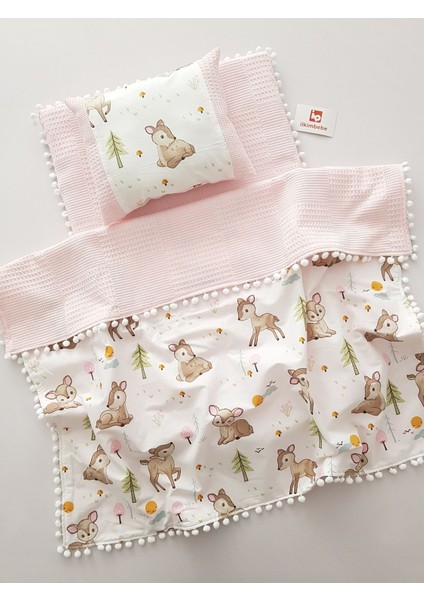 Battaniyeli Bebek Alt Açma Seti, Minderi , Müslin, Bebek Yastığı, Yenidoğan, Beşik , Bebek Ürünleri modelleri