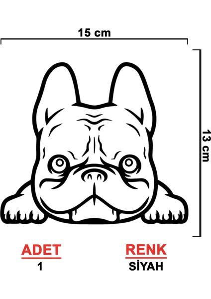 Bagajdan Bakan Köpek Sticker - Oto Sticker - Araba Sticker - Araç Sticker fiyatları