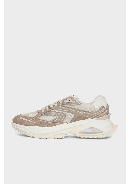 Logolu Deri Karışımlı Kalın Tabanlı Sneaker Ayakkabı Bayan Ayakkabı EN0EN02620 Rbk