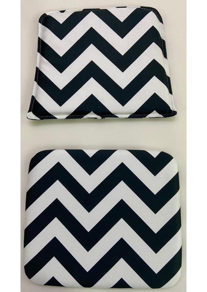 Knsz minder seti 1 li mazlum aldo kumaş oturma ve sırt tel sandalyesi minderi bir arada modelleri