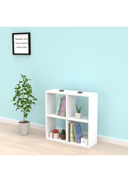 Kenzlife kitaplık gülbin 060*060*20 byz duvar rafı fiyatları
