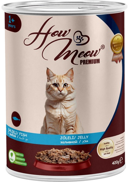 12 Adet Jöleli Yetişkin Kedi Yaş Maması Balıklı fiyatları