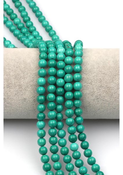 Turkuaz Doğaltaş Dizi 6 mm Küre Kesim