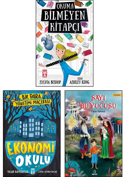 Okuma Bilmeyen Kitapçı - Ekonomi Okulu - Sayı Büyücüsü